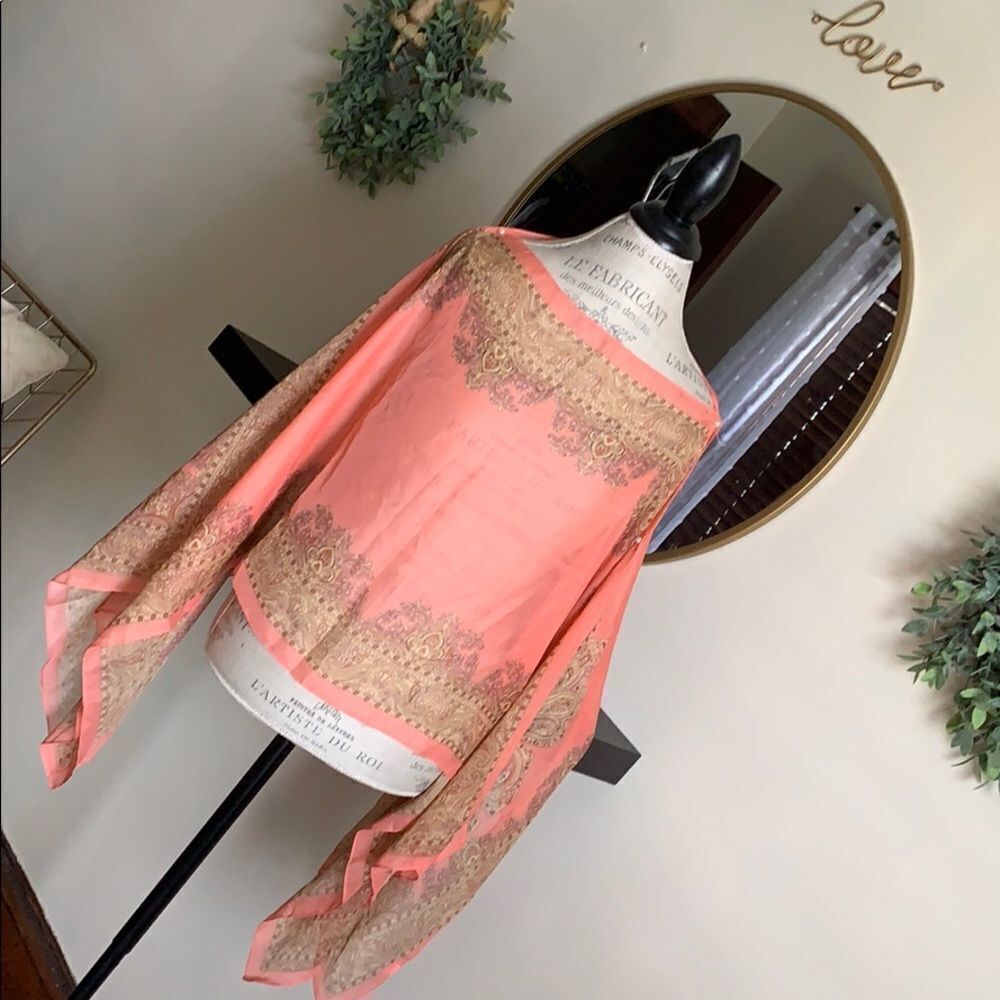Chiffon Poncho - Picture 3 of 3